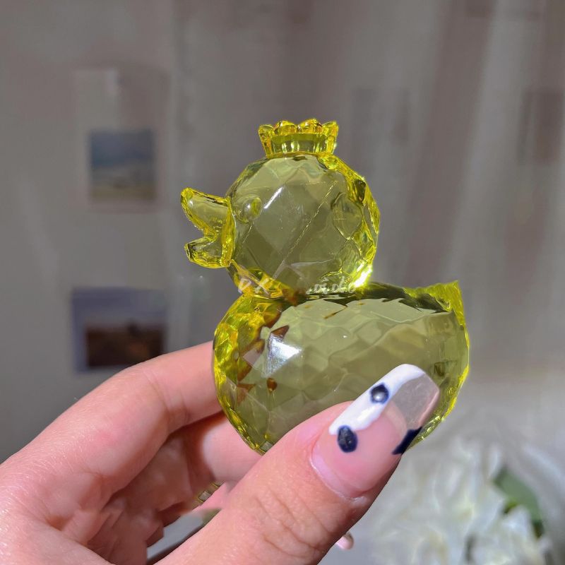 Handmade Crystal Duck Ornament Resin Mold