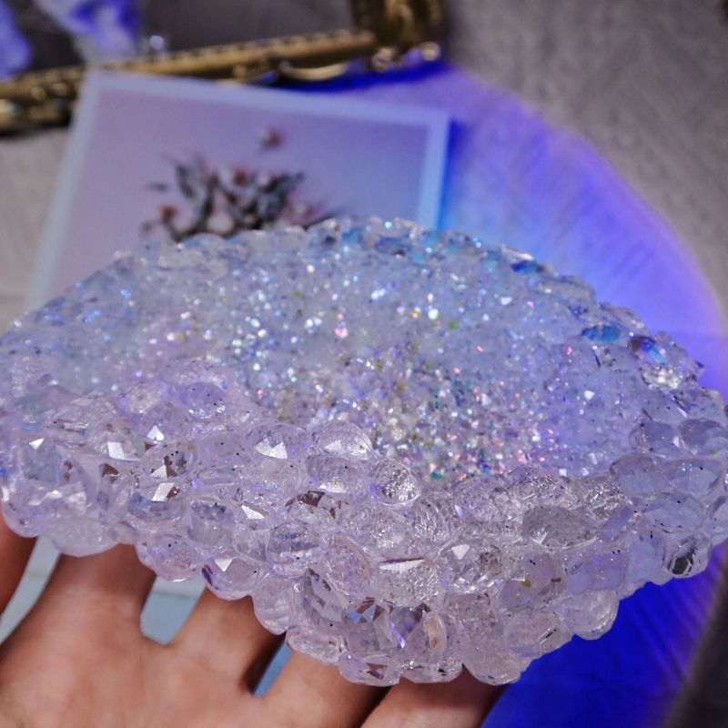 Handmade Diamond Cluster Crystal Ornament Resin Mold