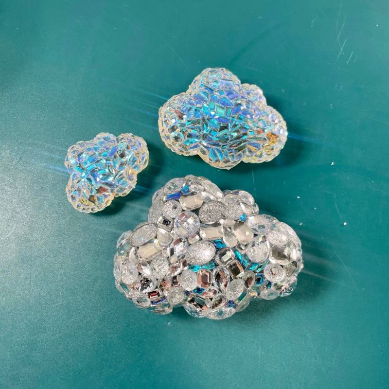 Handmade Diamond Cloud Ornament Decoration Resin Mold