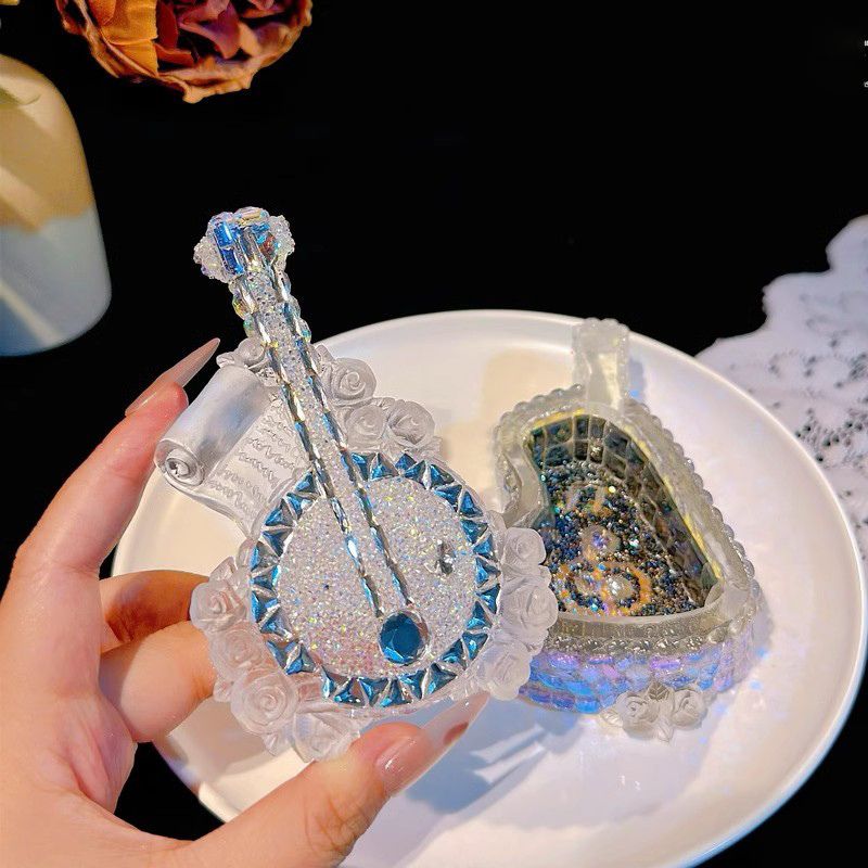 Handmade Diamond Banjo Storage Ornament Resin Molds