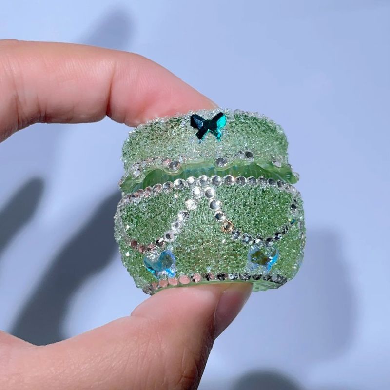 Moldes de resina para tarros de almacenamiento de abejas de diamante hechos a mano
