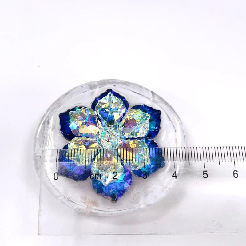 Molde de resina para flores de cristal hecho a mano: la última versión