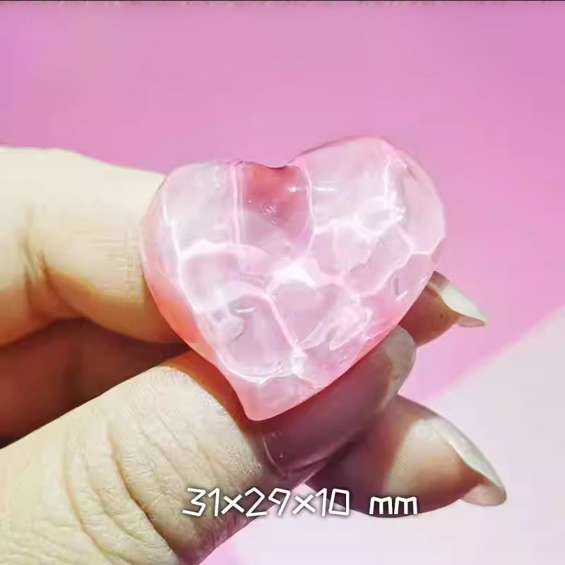 Molde de resina para accesorios con ondas de agua de amor hecho a mano