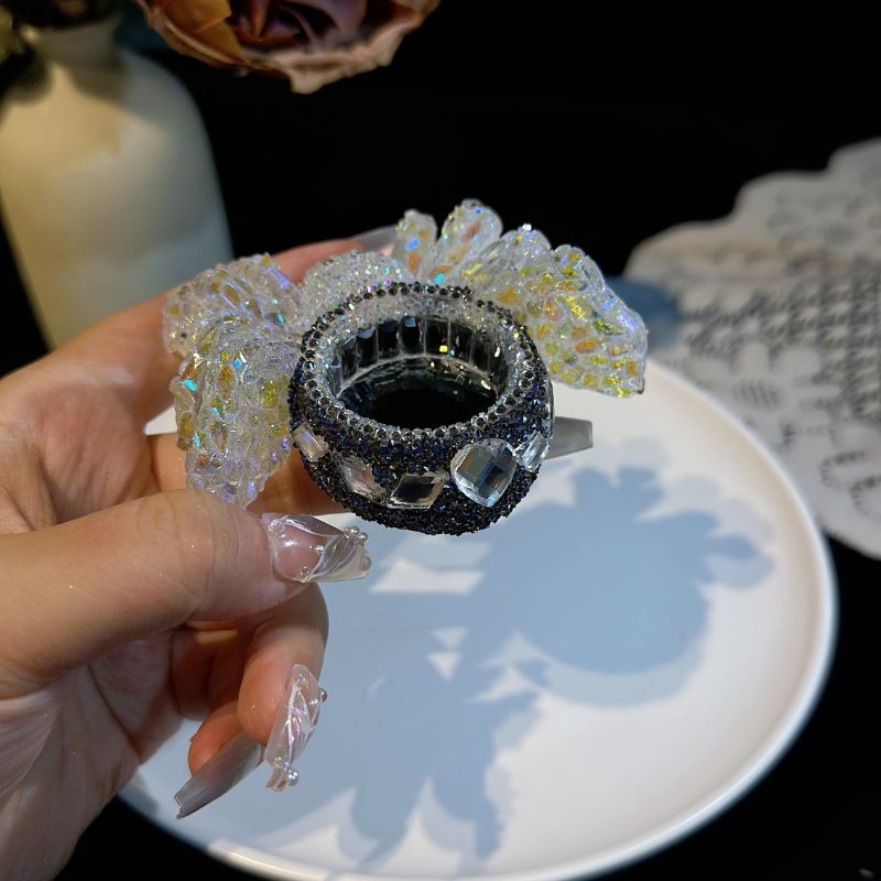 Moldes de resina para candelabros con forma de araña de diamantes hechos a mano