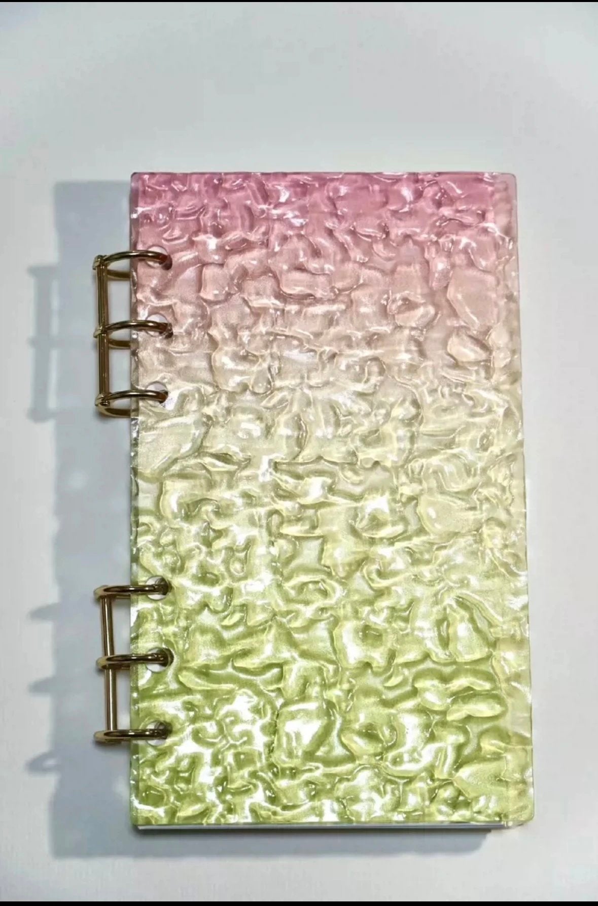 Handmade Water Ripple Notebook Set Resin Mold