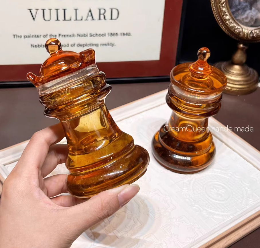 Chess Storage Jar Resin Mold