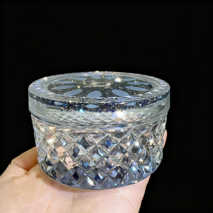 Handmade Diamond Storage Box Resin Mold