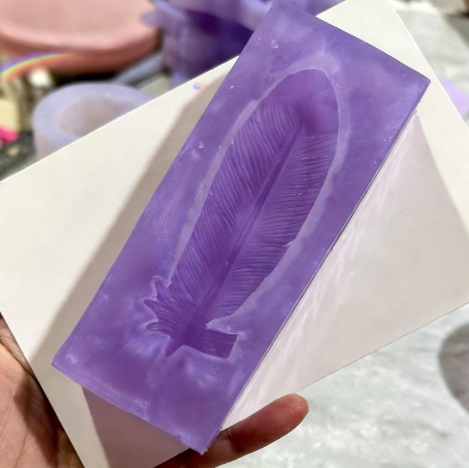 Handmade Feather Decorative Resin Mold