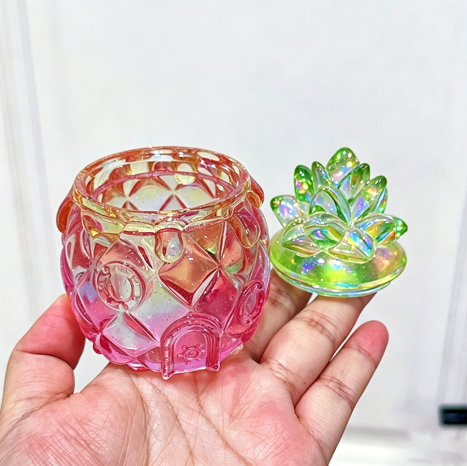 Handmade Pineapple Storage Jar Resin Mold
