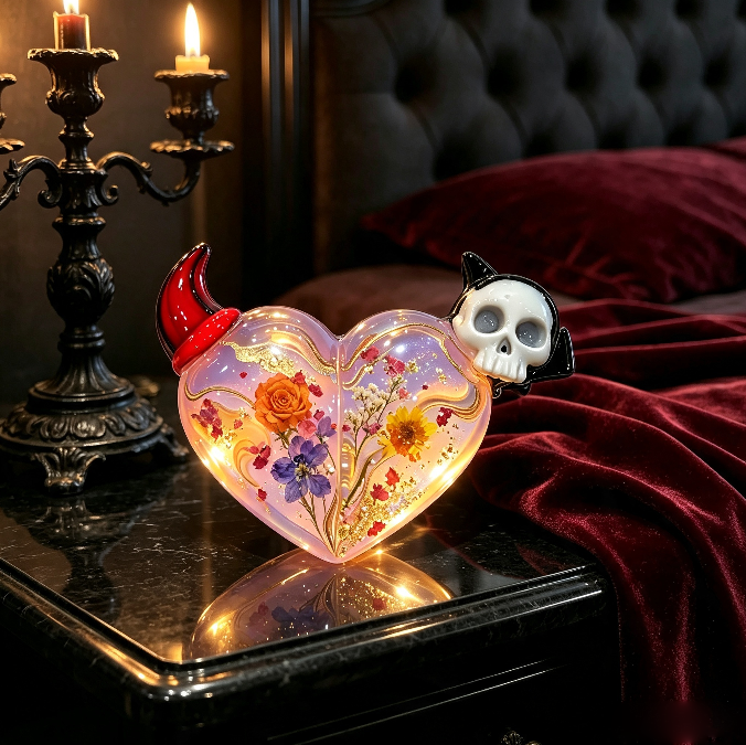 Handmade Heart Little Devil Jewelry Accessories Resin Mold