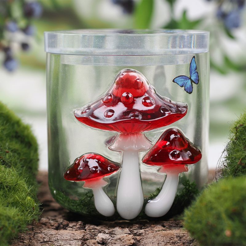3D Mushroom Storage Jar Resin Mold Set