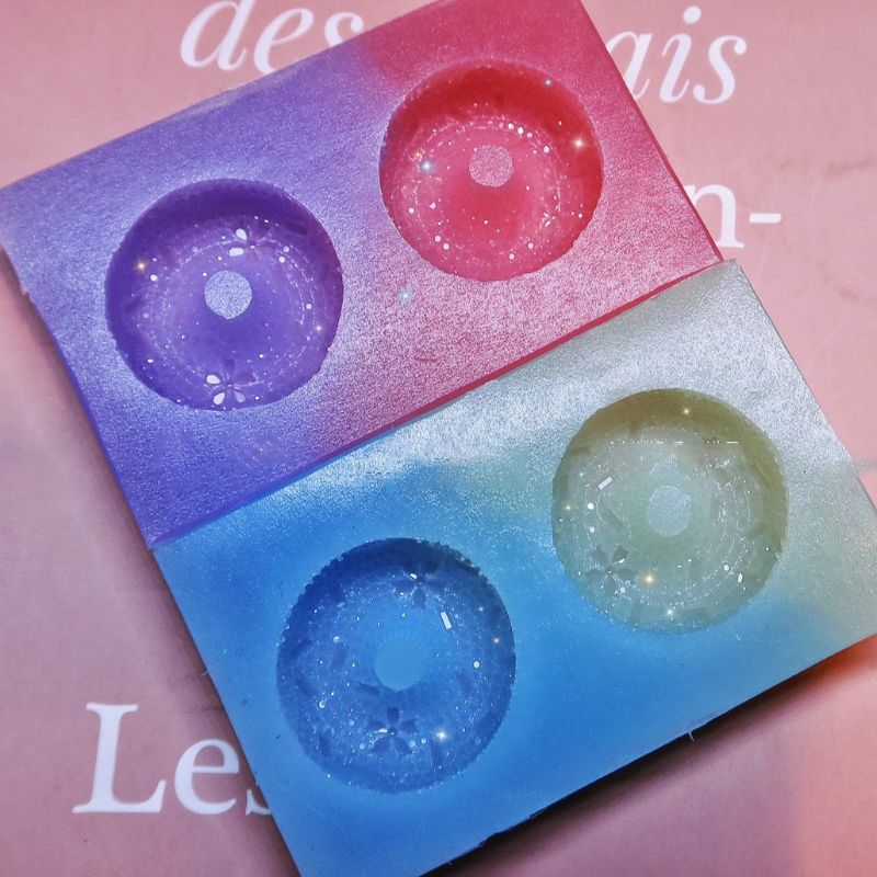 Handmade Diamond Donut Decoration Resin Mold