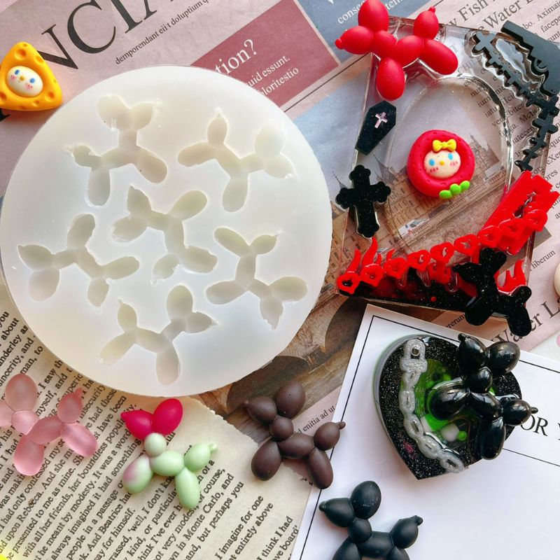 Exclusive Dachshund Resin Ornaments Decorative Silicone Molds