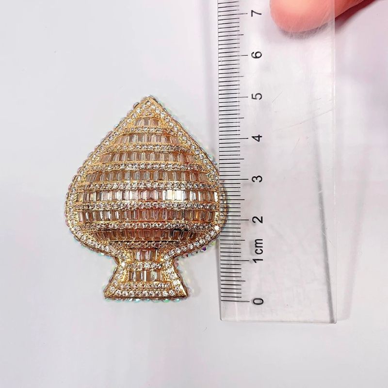 Handmade Diamond Peach Heart Accessory Resin Mold