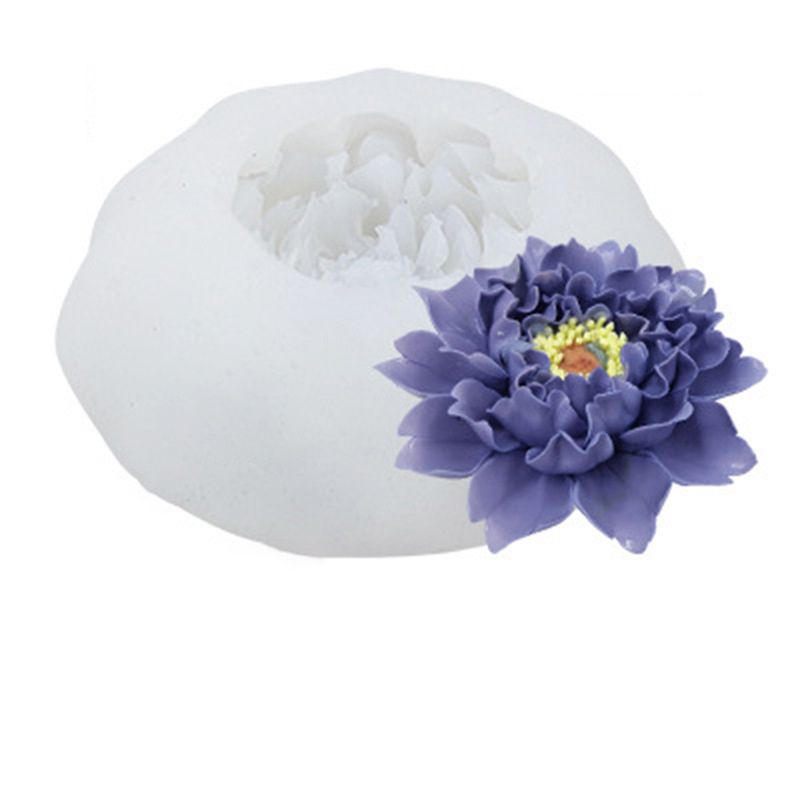 Handmade Large Size Flower Ornament Resin Mold