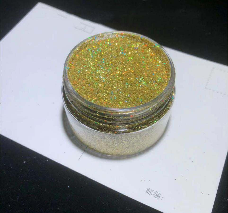 16 Colors 0.3mm Laser Glitter for Resin