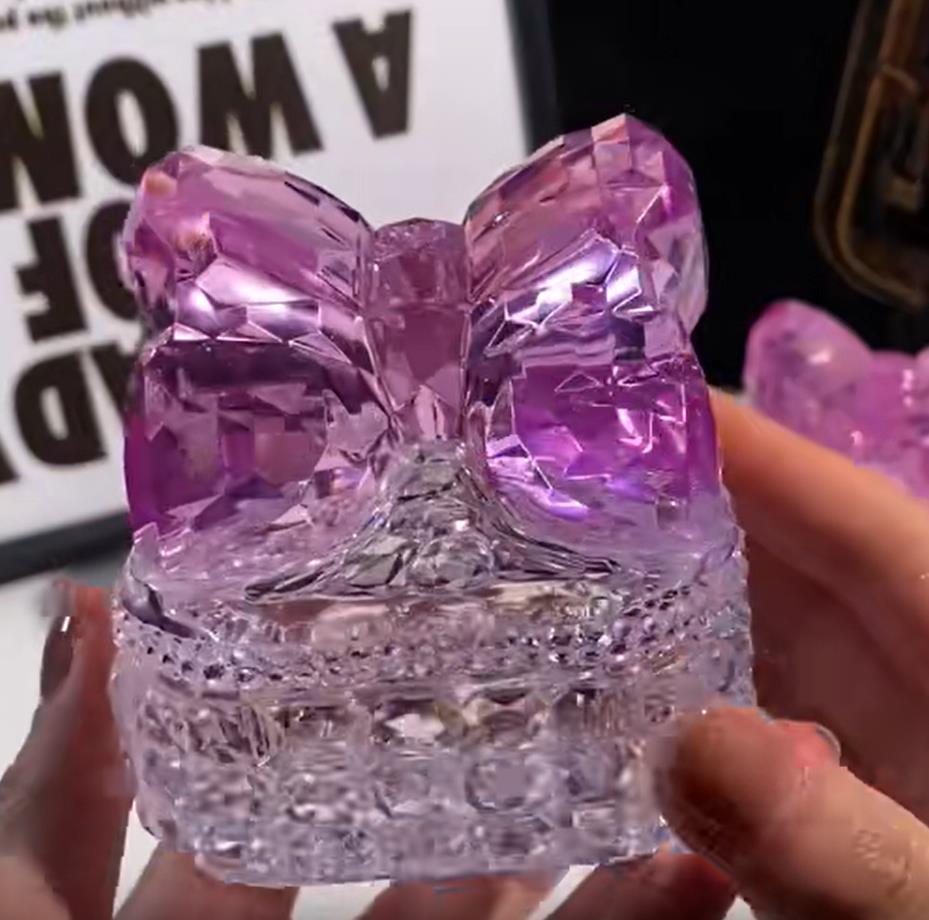 Handmade Large Diamond Bow Ornament Mold