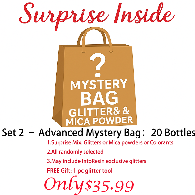 Glitter & Mica Powder Mystery Bag ā Random Mixed Setļ¼Sold Outļ¼