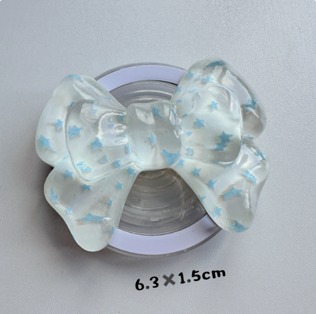 Molde de resina para decoración de lazo hinchado hecho a mano