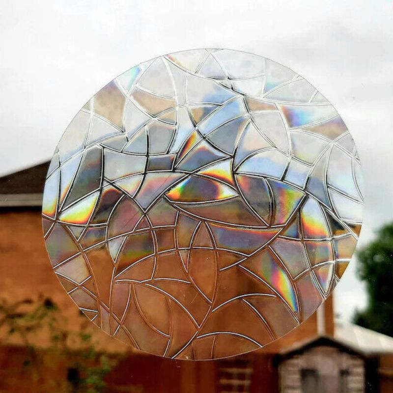 Holographic Film Suncatcher for Resin Tool