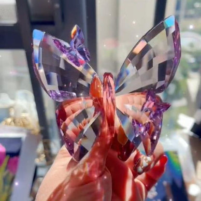 Handmade Luxury Diamond Crystal Butterfly Brooch Resin Mold