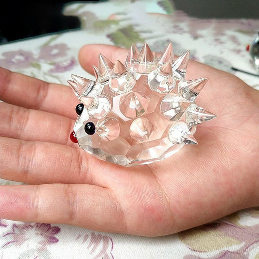 Handmade Crystal Hedgehog Ornament Resin Mold
