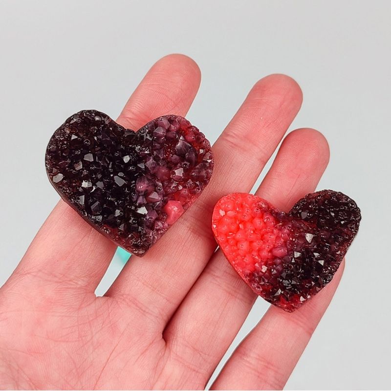 Heart Cluster Crystal Decoration Mold