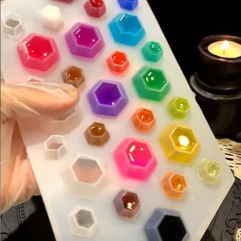 21 Colors Ultra Translucent Exclusive Diamond Color Dye Set for Resin