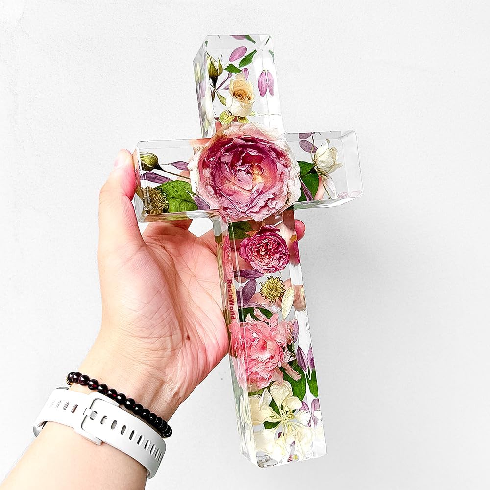9-inch Classic Cross Ornament Resin Mold