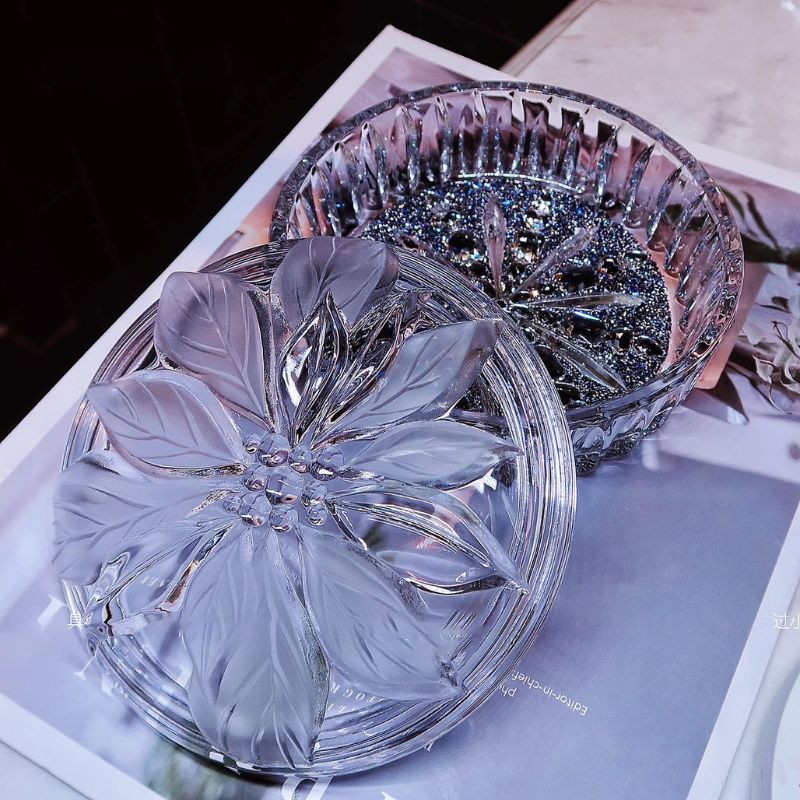 Moldes de resina para cajas de almacenamiento de flores de diamantes de lujo hechos a mano