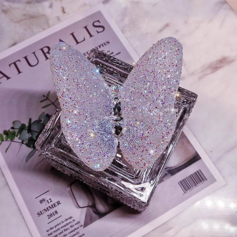 Handmade Large Diamond Butterfly Decoration Resin Mold