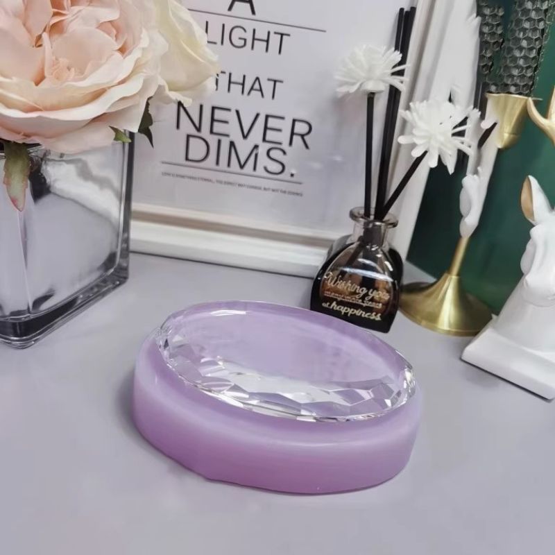 Handmade Crystal Diamonds Base Ornament Resin Mold