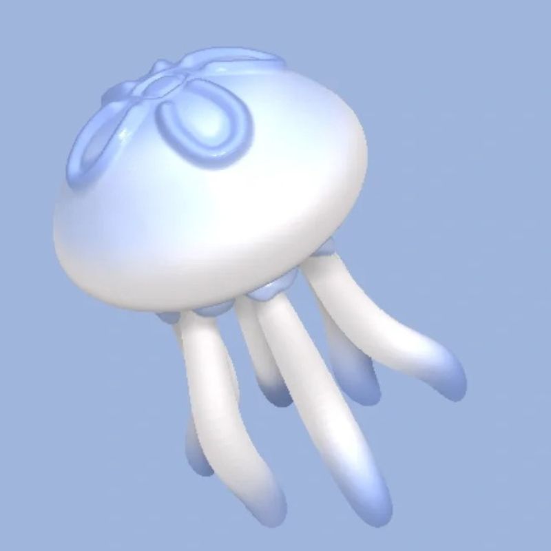 Molde de resina colgante de medusa hecho a mano (se requiere combinación)