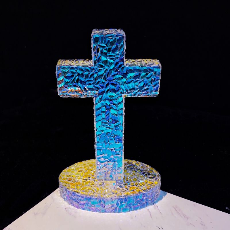 Cross Ornament Resin Mold Set