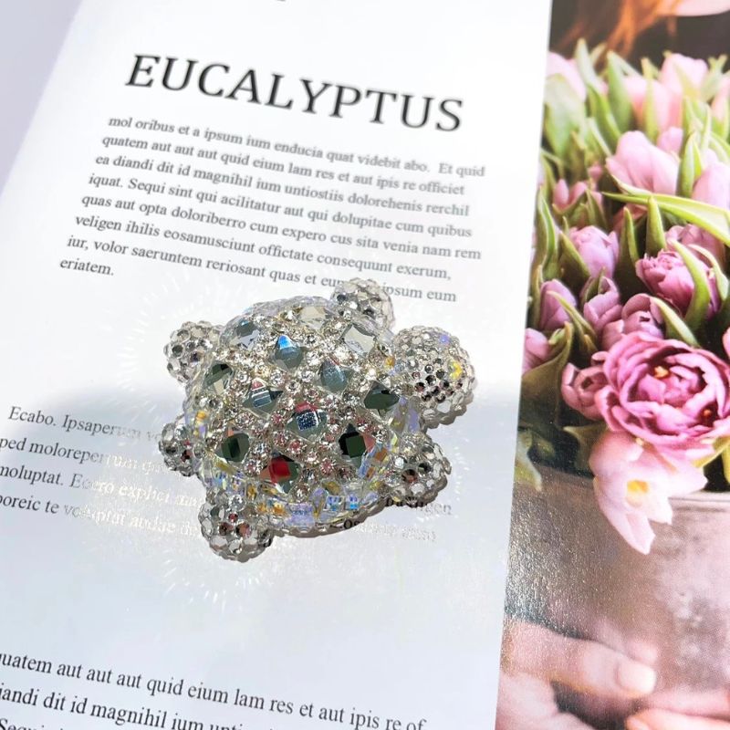 Handmade Diamond Turtle Decoration Resin Mold