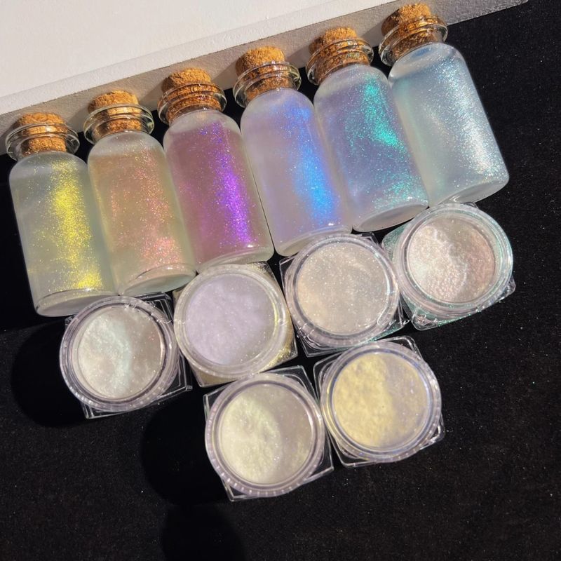 Polvo Aurora de fantasía para resina