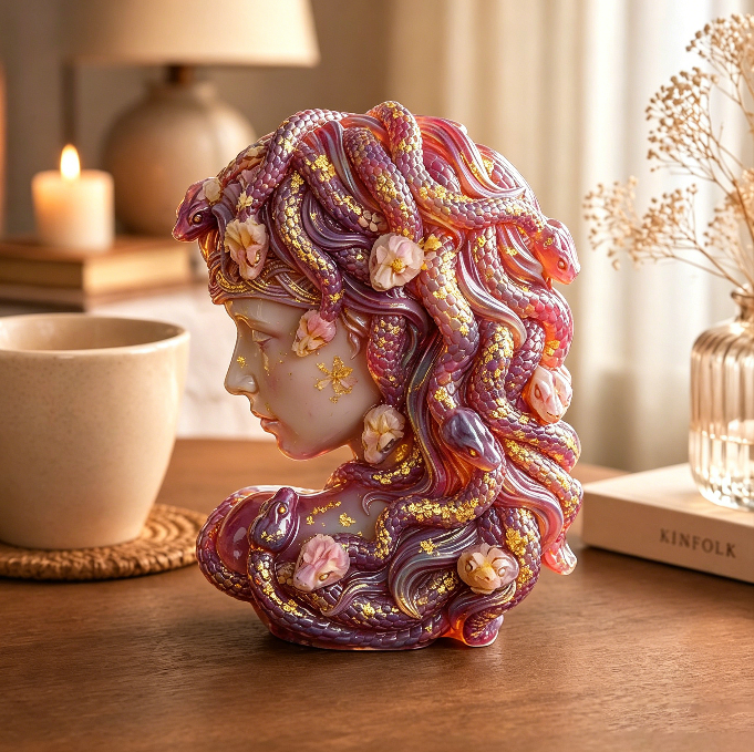 Medusa Figurine Resin Mold