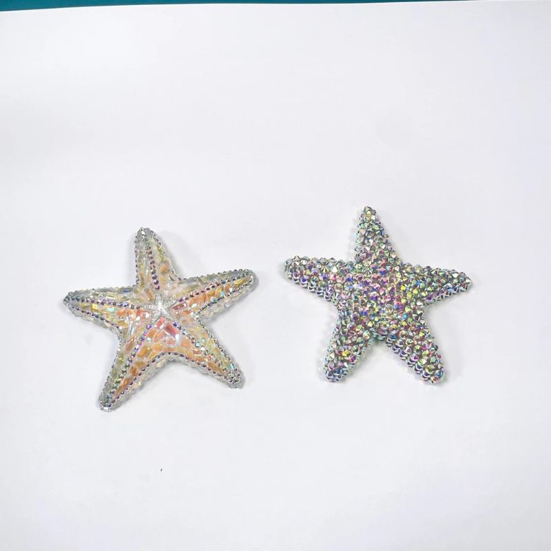 Molde de resina para decoración de estrellas de diamante hecho a mano