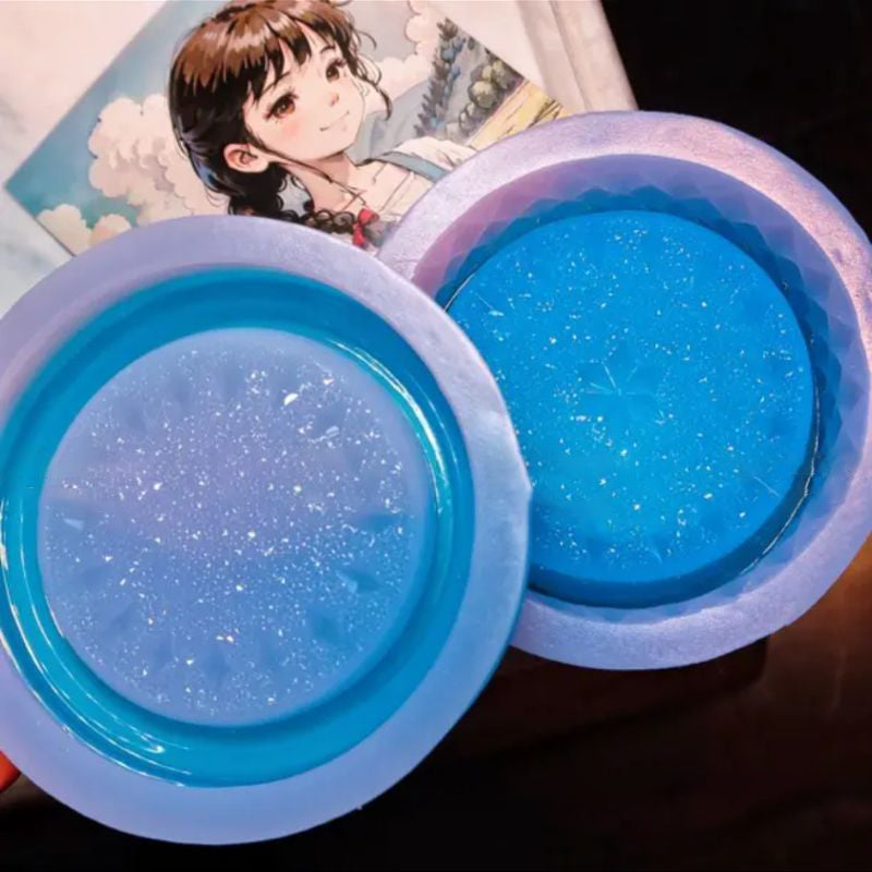 Handmade Exquisite Full Diamond Storage Boxes Resin Molds