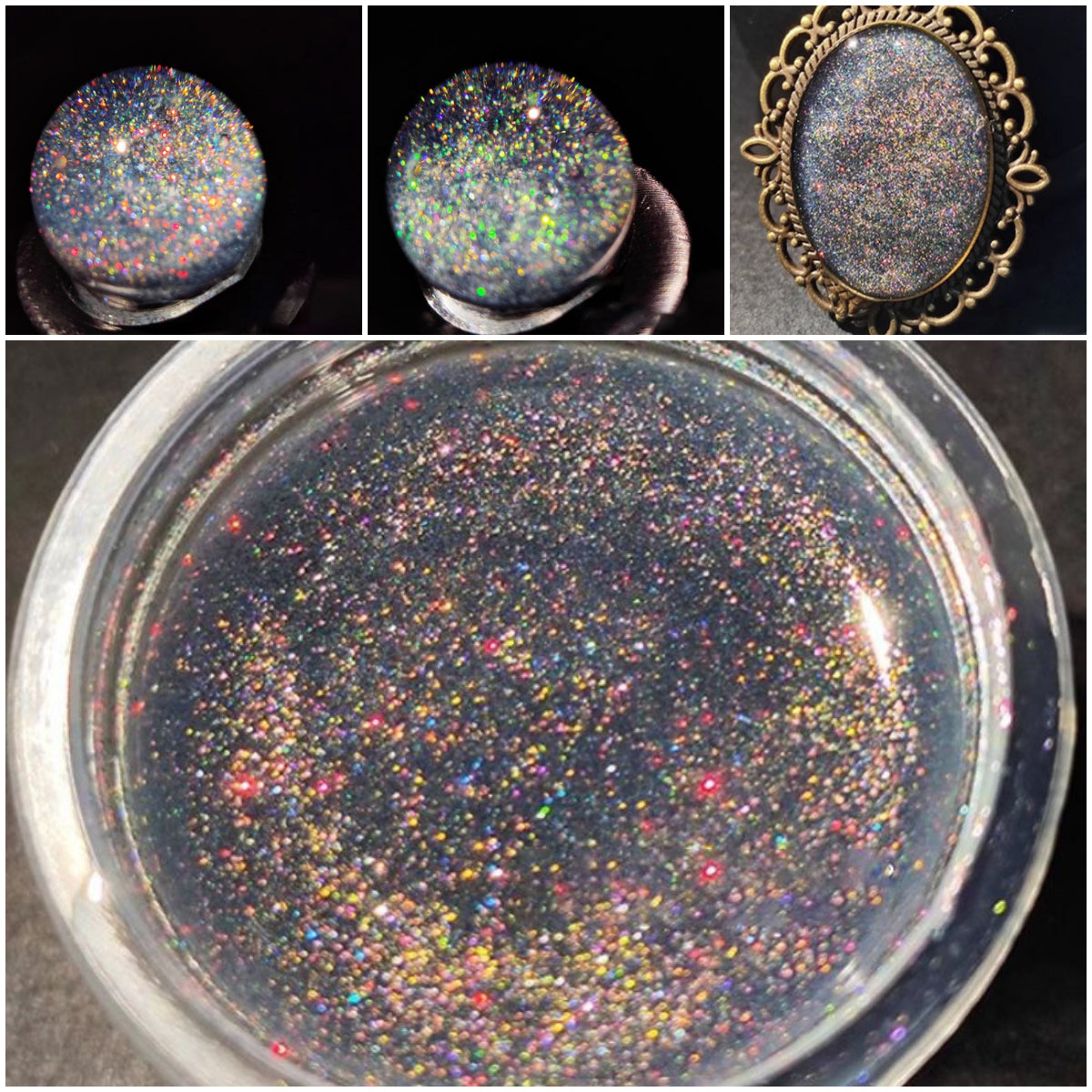 6 colors Non-sink Aurora Mica Powder for Resin