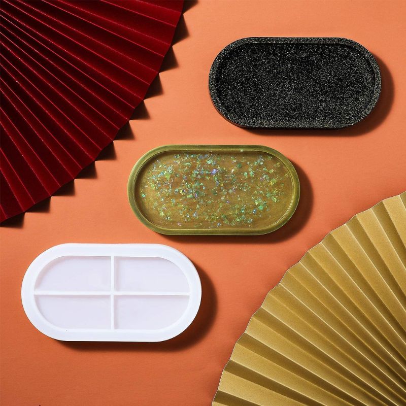Oval Tray Silicone Resin Mold