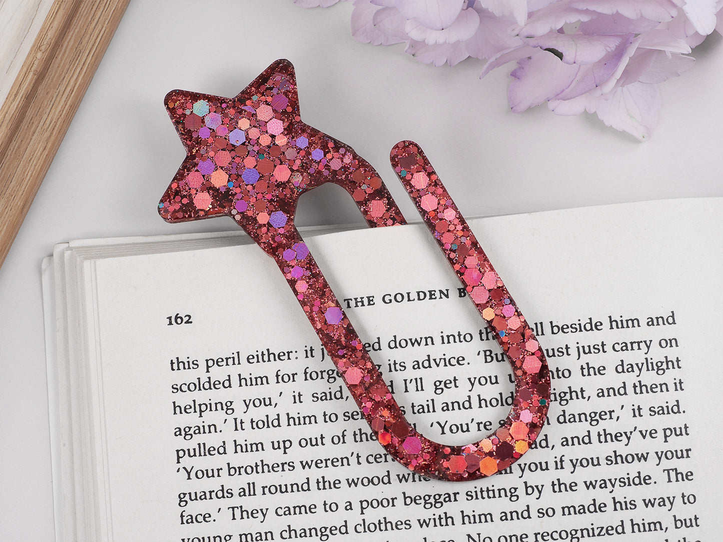 9-Cavity Paperclip Shape Bookmarks Mold