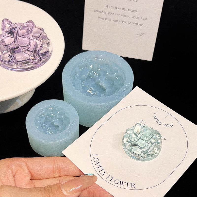 Handmade Butterfly Ice Stack Ornament Resin Mold
