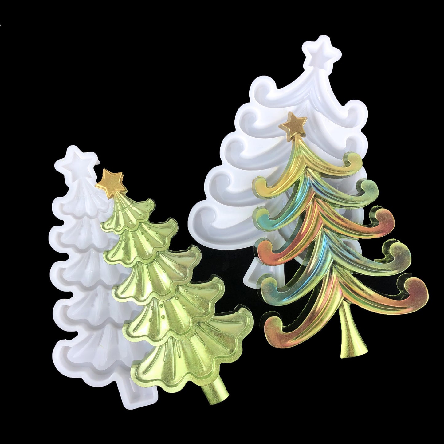 Christmas Tree Ornament Resin Molds