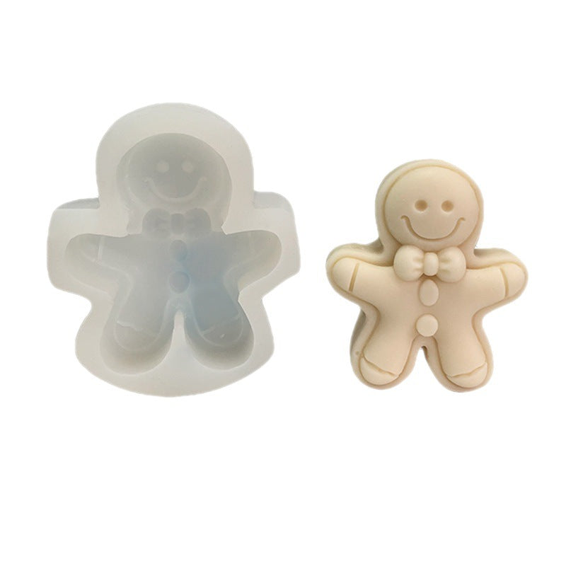 Gingerbread Man Ornament Resin Mold