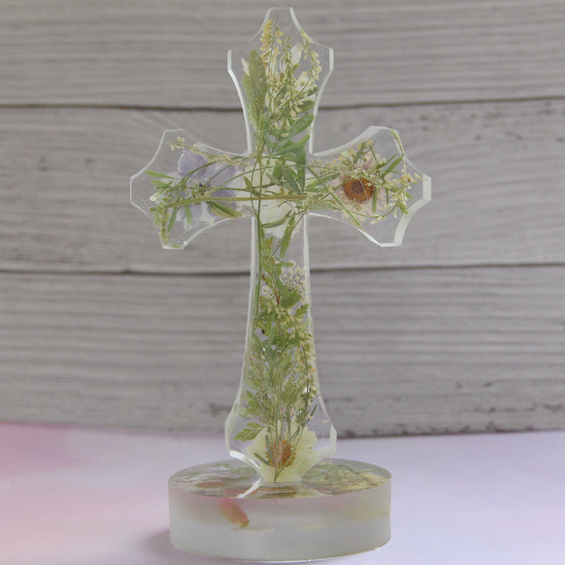 Cross Ornament Resin Mold