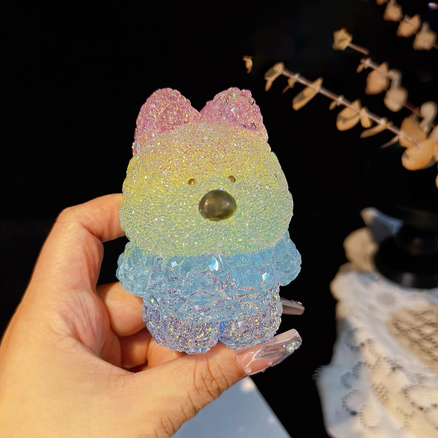 Handmade Diamond West Highland White Terrier Ornament Resin Molds