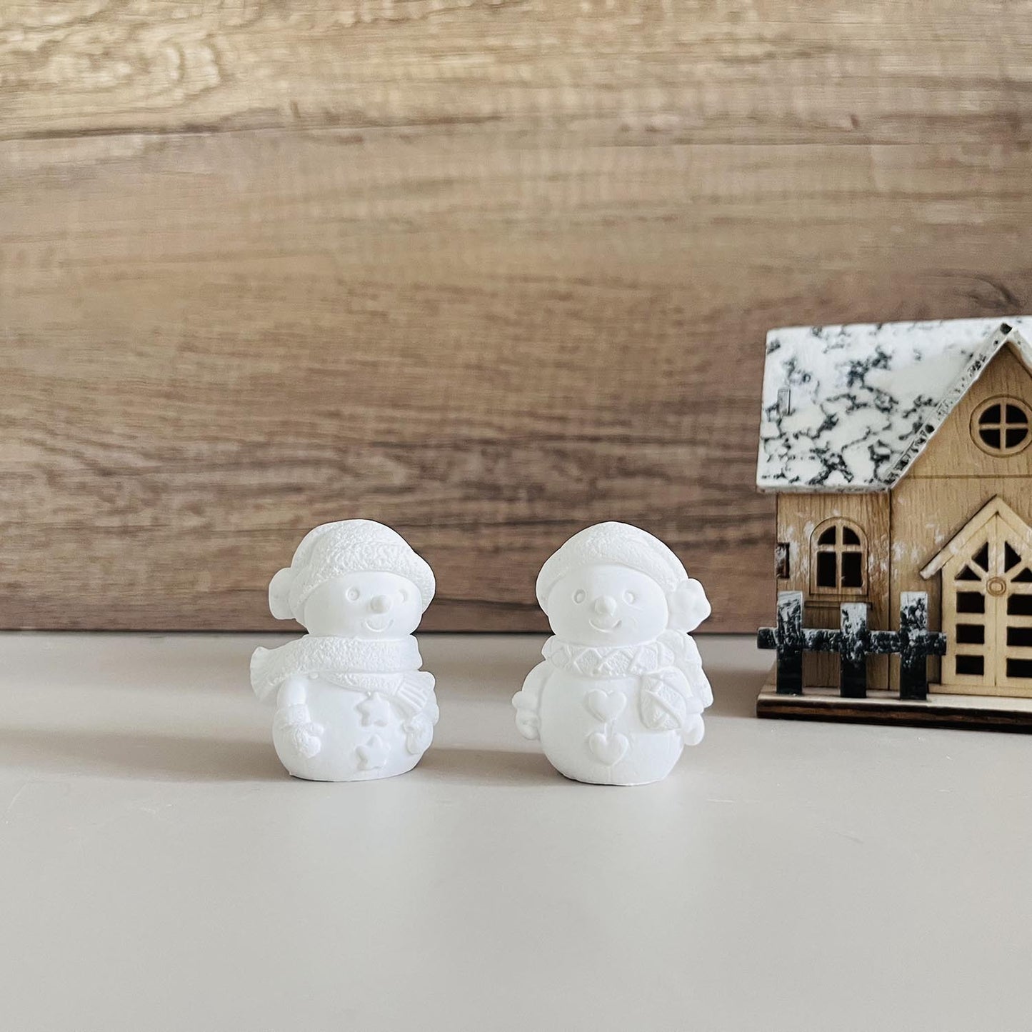 Cute Snowman Resin Mold