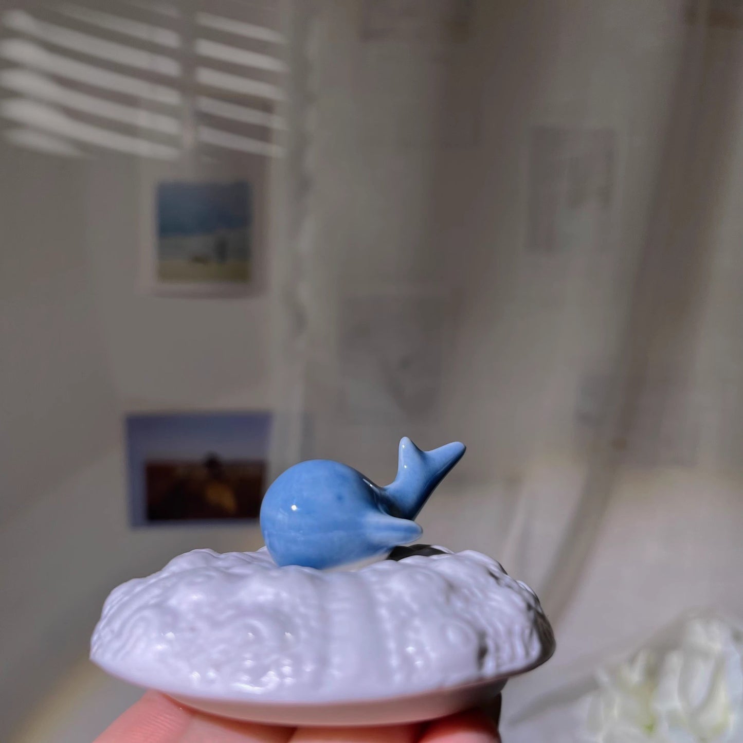 Handmade Cute Ocean Whale Storage Jar Resin Molds