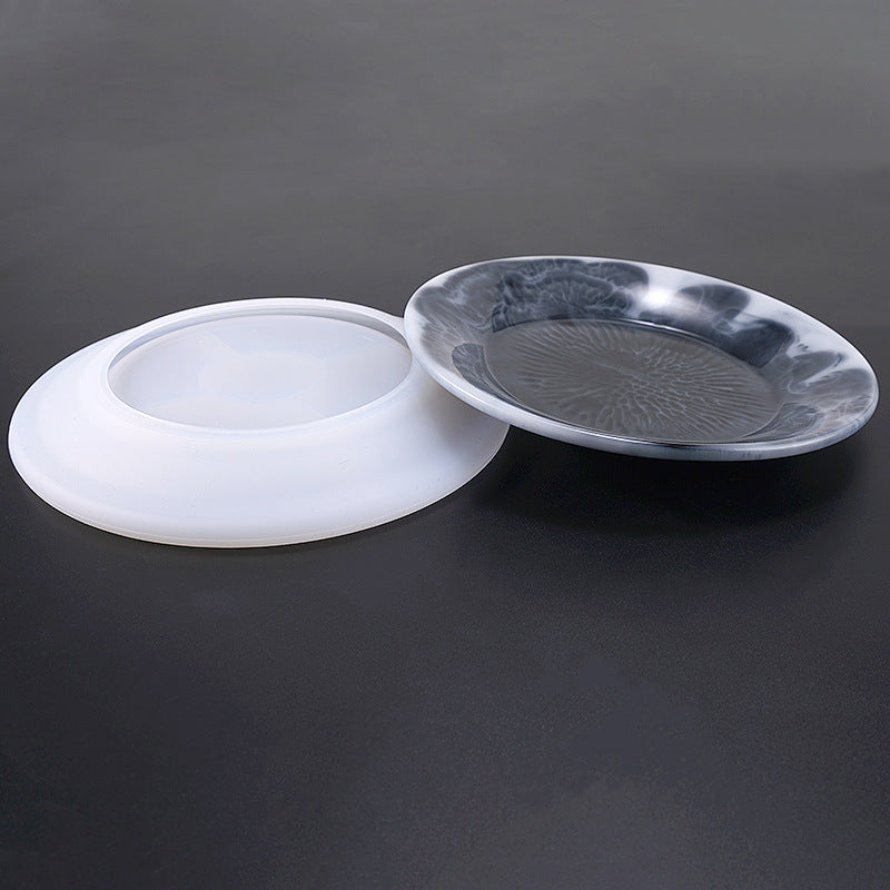 Round Plate Mold, Round Tray Mold, Epoxy Resin Crafts
